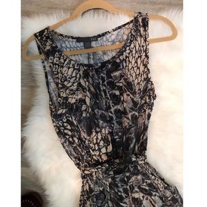 Tie Dye printed mini dress